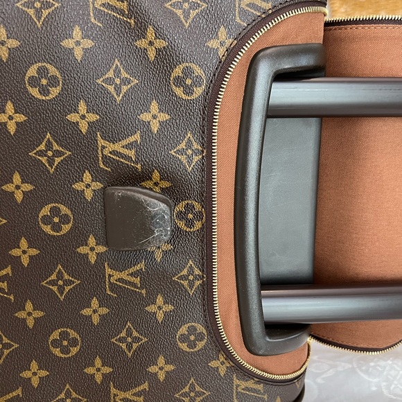 Authentic LOUIS VUITTON Eole 50 LV Monogram Duffel Rolling Travel Bag, Like NEW! - Picture 14 of 17